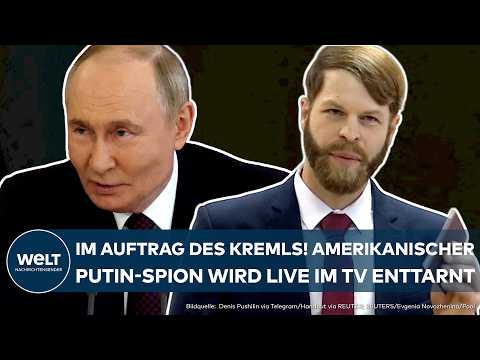 Video Thumbnail: UKRAINE-KRIEG: Im Auftrag des Kremls! Amerikanischer Putin-Spion wird live im Russen-TV enttarnt