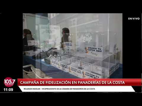 Campaña de fidelización en panaderías de La Costa