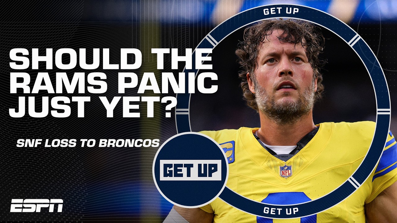 Are the 1-2 Rams IN TROUBLE?! Kyle Brandt and Jason McCourty disagree 👀 | Get Up