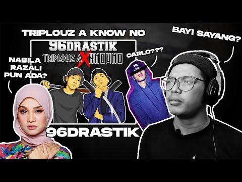 #30 REACTION | 96DRASTIK - Triplouz A x Know No [Official Lyric Video]