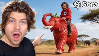 😱REACTION TO MY OWN AI VIDEOS WITH A NEURAL NETWORK!