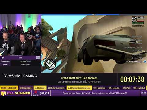 Grand Theft Auto: San Andreas [Los Santos (Chaos Mod, Relay)] - #ESASummer22