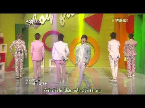 [Vietsub][120615] Boyfriend - One Day + Love Style ( Comeback Stage ) - Music Bank [Rita]