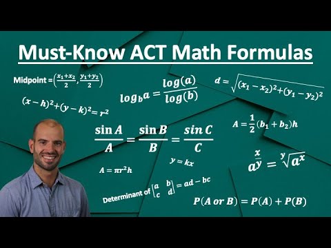 ACT Math: 100+ Must-Know Formulas To Get A 36 in 2023