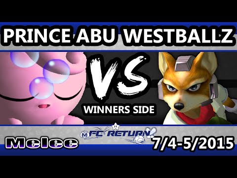 FC Return - Tempo | Westballz (Falco) Vs. Prince Abu (Jigglypuff) SSBM Top 32 - Smash Melee