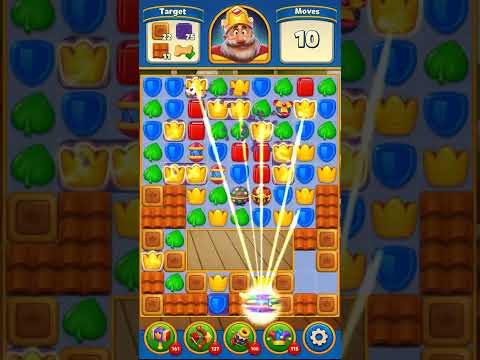 Royal Match Level 2864 - NO BOOSTERS GAMEPLAY 👑 | SKILLGAMING ✔️