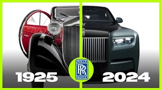 Witness the Remarkable Evolution: Rolls Royce Phantom 1925-2024!