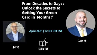 Unlock the Secrets to Getting Your Green Card in Months! With Attorney Sharif Silmi
