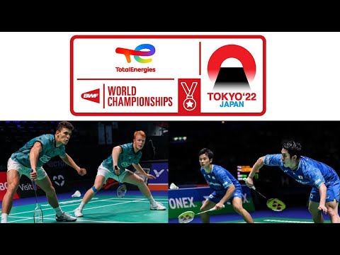 Delrue/Villeger (FRA) 🇫🇷 VS Kobayashi/Hoki (JPN) 🇯🇵 - MD - 2022 BWF World Championship 🏸
