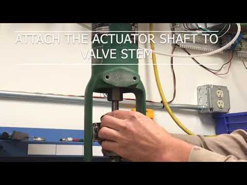 Reverse Action Control Valve Bench Set Test