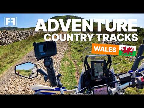 UK Adventure Country Tracks DAY 1 - TENERE 700 + BMW R 1250