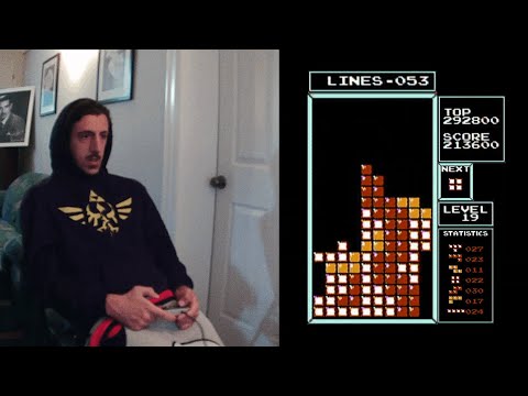 Crazy Left Well Survival with DAS [NES Tetris NTSC]
