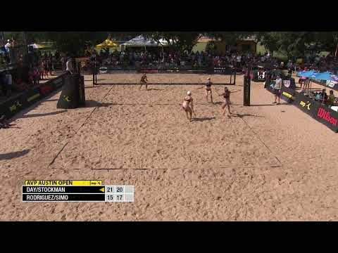 AVP Pro Series Austin Open | Day/Stockman vs. Rodriguez/Simo | Court 1 | Saturday