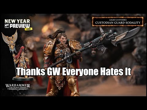 Games Workshop Made Female Custodes Models