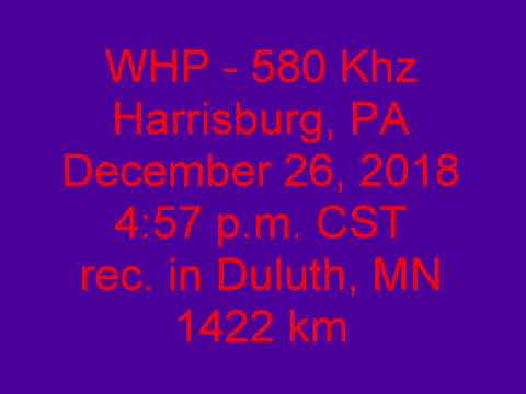 WHP 580   Harrisburg, PA 2018 12 26 04 57 20 PM CST