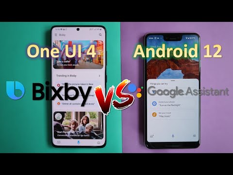 Android 12 vs One UI 4 - Bixby vs Google Assistant comparison!