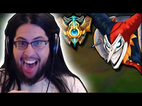 IMAQTPIE IS TROLLING?? HE PLAYED THIS IN CHALLENGER? - Challenger to RANK 1