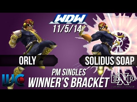 WDW 11/5/14 - Orly (Falcon) vs Solidus Soap (Falcon) PM Winner's Bracket