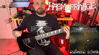 Haemorrhage - Witness of Postmortem Violence - Guitar Cover