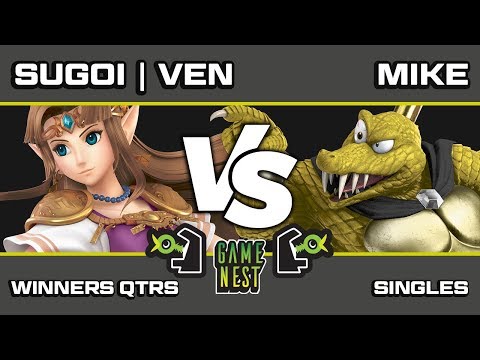 Game Nest Smash It Up: Sugoi | Ven (Zelda) vs Mike (King K Rool) - Winners Qtrs