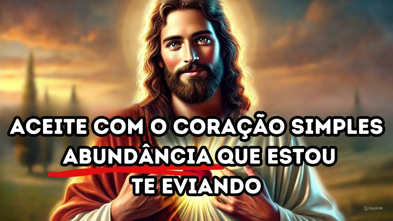 Jesus Diz: Filho Elimine as Distrações que te Impedem de Ouvir Minha Voz Mensagem de Deus hoje