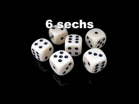 Numrat Gjermanisht | nga 1 deri në 10 | Kurs Gjermanisht | Niveli A1 (fillestar) | 123 Gjermanisht