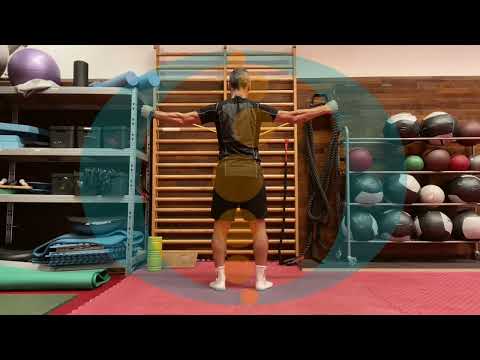 Band standing shoulders T's