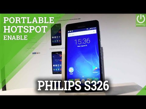 How to Turn On Wi-Fi Hotspot on PHILIPS S326