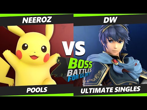 BOSS BATTLES: FG - Neeroz (Pikachu) Vs. DW (Marth) SSBU Ultimate Tournament
