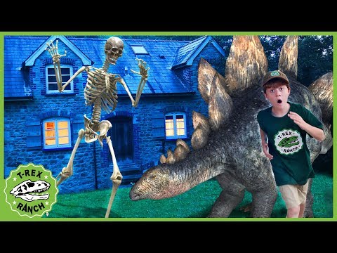Giant Dinosaurs & Skeleton Escape! Dinosaur Adventure for Kids & Pretend Play with Mystery T-Rex Toy