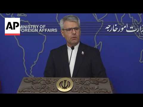 Iran is 'not currently holding negotiations' with the US, Tehran says