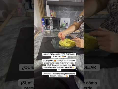 Arepa de plátano verde #venezuela #cabimas #zulia #sabor