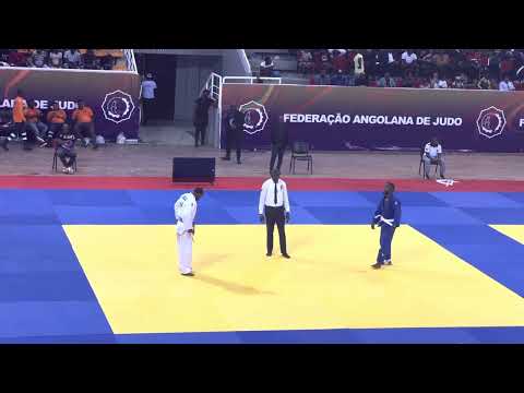 Campeonato nacional de judô Benguela.   Wilson Bimbi Vs Mestre panda