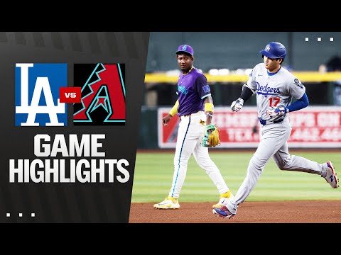 Dodgers vs. D-backs Game Highlights (9/25/25) | MLB Highlights