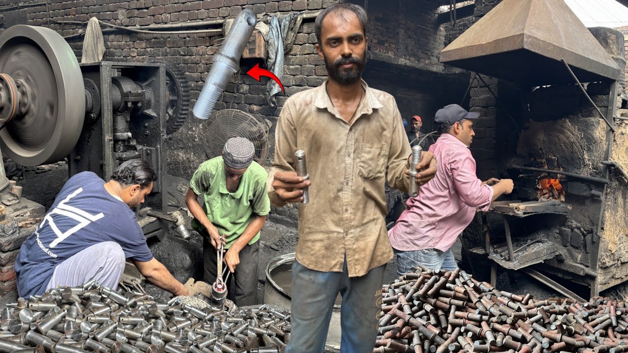 Terrific Mass Production of Mild Steel Tractor Hitch Pins | Industrial Manufacturing of Tractor Pins