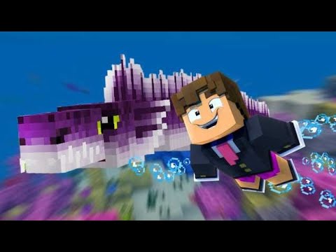 Minecraft: SERPENTE MARINHA ! - COMO TREINAR SEU DRAGÃO Ep.15