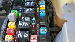 2014 Chevy Captiva AC Fuses