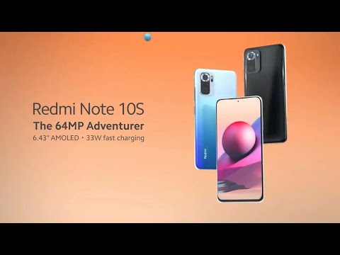 thumbnail video image 2 of Smartphone Xiaomi Redmi Note 10S Gris 128 GB Desbloqueado, 2 of 2