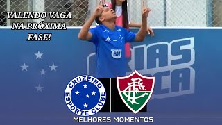 Cruzeiro x Fluminense | Gols e Melhores Momentos | Brasileirão Sub-17 2026