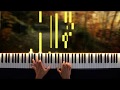 Joseph Kosma Autumn Leaves Piano Solo