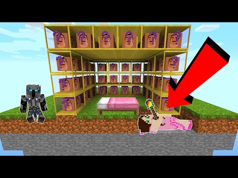Minecraft: HELLO NEIGHBOR LUCKY BLOCK BEDWARS! - Modded Mini-Game