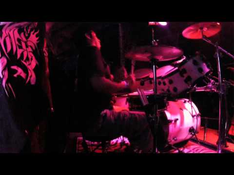 Raped God 666 - PEPE HARO Drum cam - live the Black Castle 03/29/2015