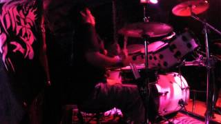 Raped God 666 - PEPE HARO Drum cam - live the Black Castle 03/29/2015