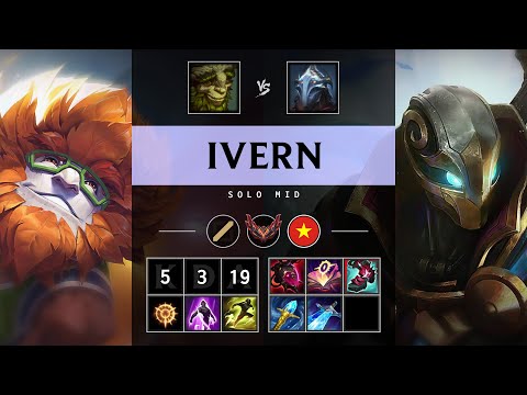 Ivern Mid vs Viktor - VN Grandmaster Patch 25.13