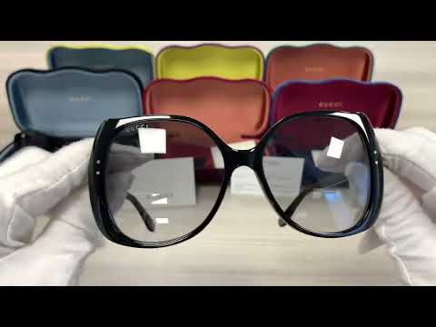 Gucci Sunglasses Gucci Logo GG0472S 002 Havana/Brown  display picture 1