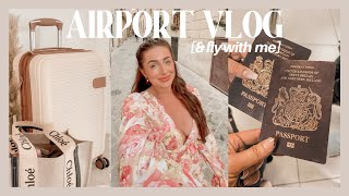 COME TO THE AIRPORT WITH ME | Travel Vlog ✈️ Stansted Airport