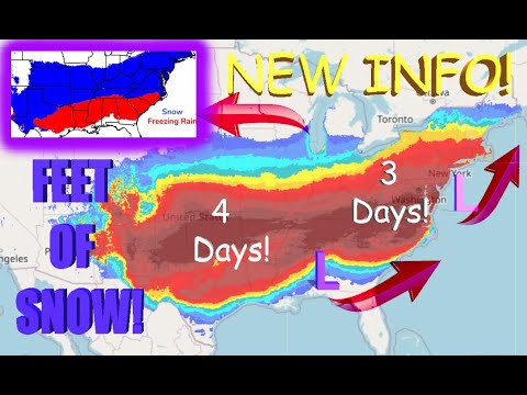 This Winter Storm Has Upgraded AGAIN! Feet Of Snow Coming!