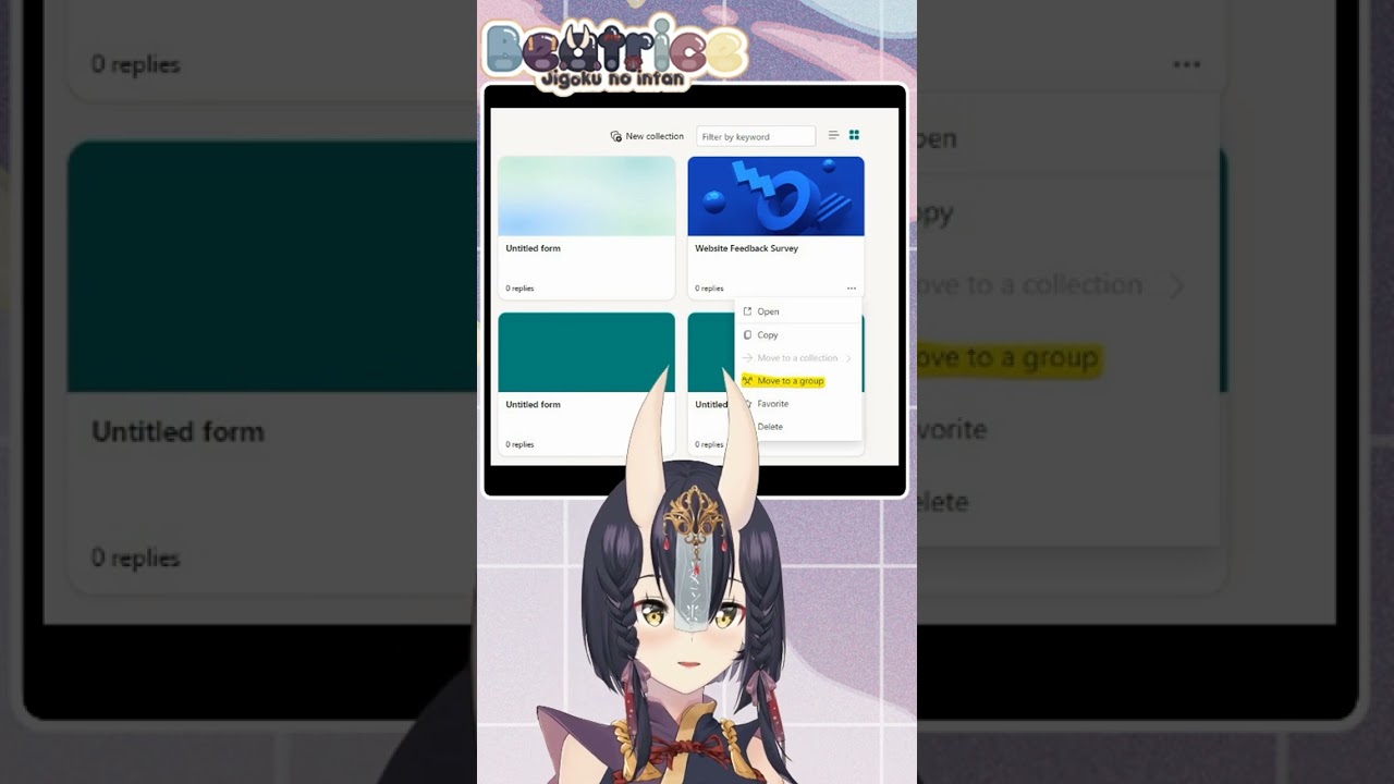 Where Did that form go?