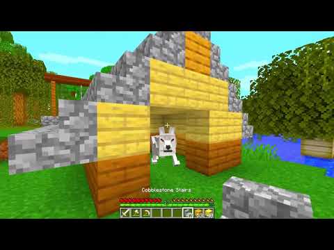 Cresco Un CUCCIOLO Di LUPO MANNARO Su Minecraft!