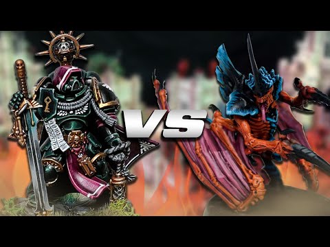 Dark Angels vs Tyranids - My FIRST Warhammer 40K Battle Report